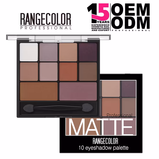 Eyeshadow Compact Desert Rose Pearl Light Matte Light Cosmetics