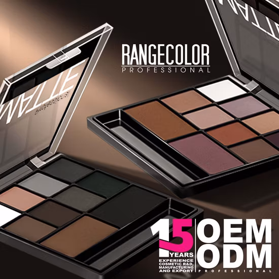 Eyeshadow Compact Desert Rose Pearl Light Matte Light Cosmetics