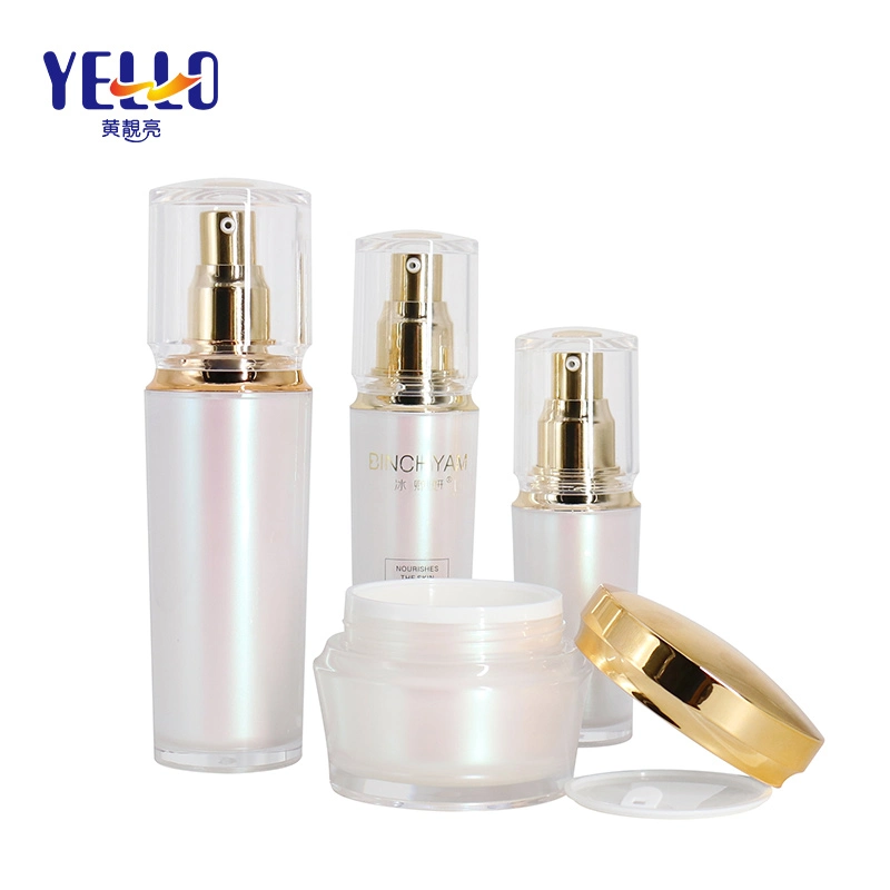 Custom Cosmetic Packaging Skincare 30g 50g 100g 200g 250g 500g Plastic Cream Jars with Spoon