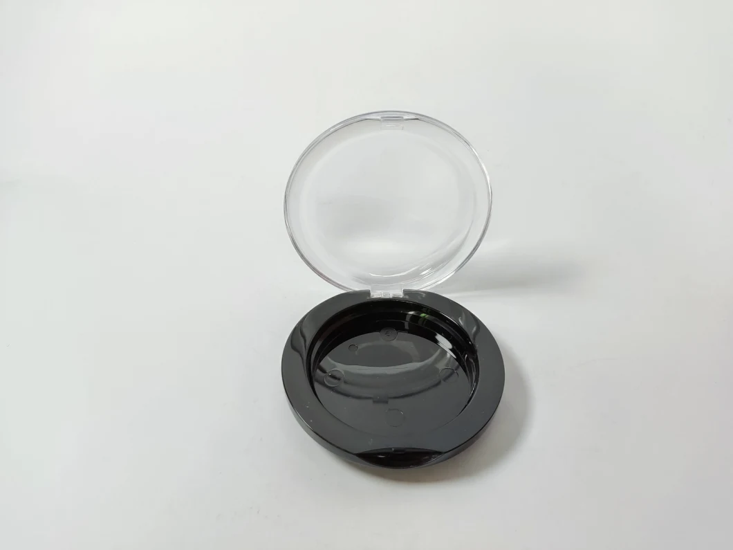 Cosmetic Plastic Eyeshadow Pressed Powder Compact