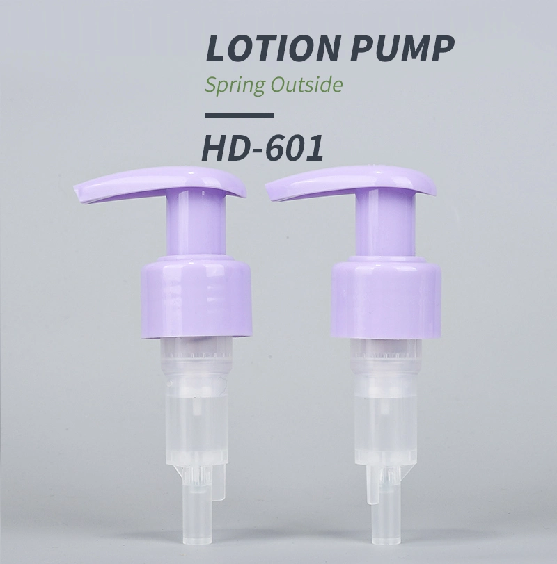Spring Outside and Left-Right Plastic Lotion Pump