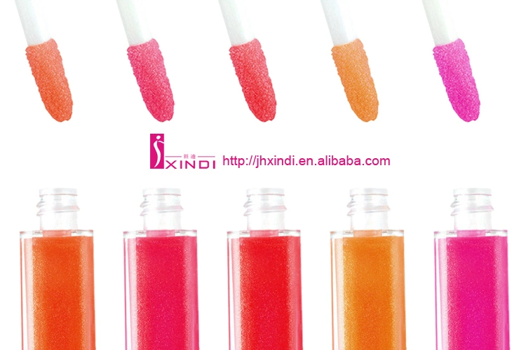 Quality Waterproof Lipgloss with Heat Transfer Printing Cap