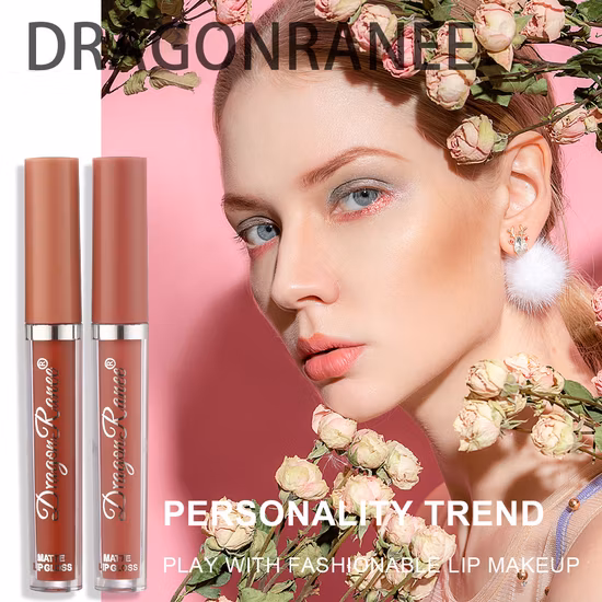 Dr 6PCS/Set Matte Lipgloss Sets, Waterproof, Non-Fading, Non-Stick Cup, Long-Lasting