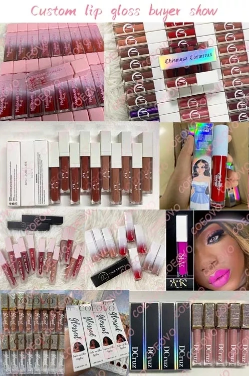 Private Label Lip Gloss Base Matte Unique Lipstick Wholesale Lipgloss
