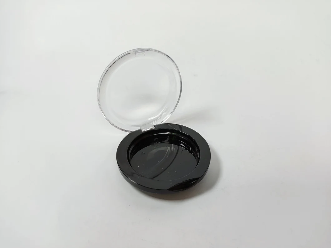 Cosmetic Plastic Eyeshadow Pressed Powder Compact