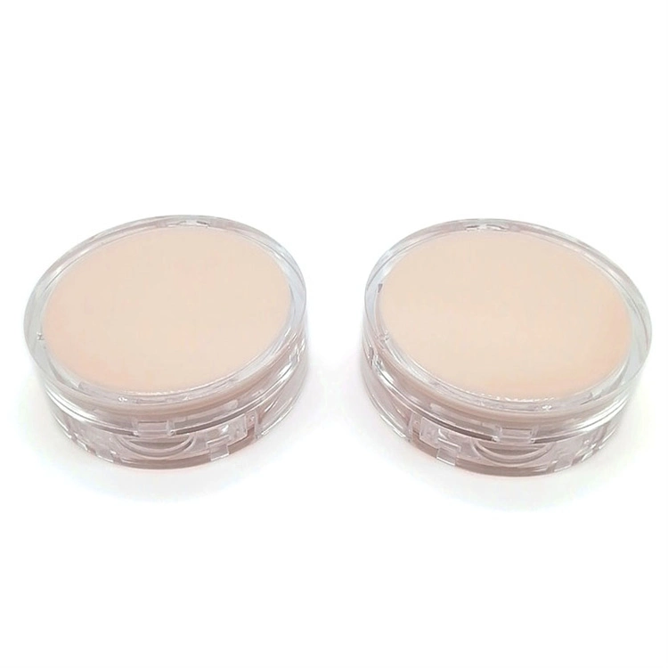 0.5 Oz High Quality Factory Round Compact Powder Bb Air Cushion Cosmetics Compact Case for Makeup Packaging