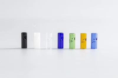 Cigarette Holder Series Straight Filter Mouthpiece Glass Mouthpiece Compact Point Ф 10mm*30mm: Ф 12mm*30mm