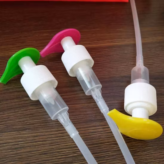 Spring Outside and Left-Right Plastic Lotion Pump